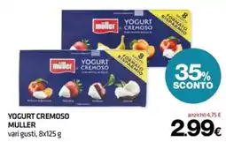 Superconti Yogurt cremoso Müller offerta
