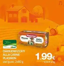 Superconti Omogeneizzati alla carne Plasmon offerta