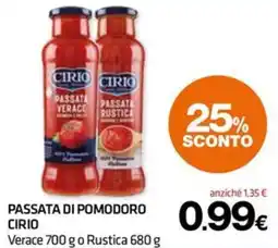 Superconti Passata di pomodoro Cirio offerta