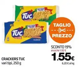 Superconti Crackers Tuc offerta
