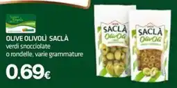 Superconti Olive olivoli Saclà offerta