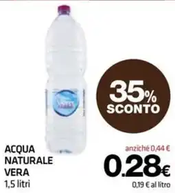 Superconti Acqua naturale vera offerta