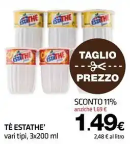 Superconti Tè ESTATHE' offerta