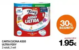 Superconti Carta cucina asso ultra foxy offerta