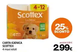 Superconti Carta igienica Scottex La Maxi offerta