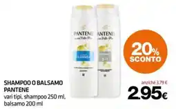 Superconti Shampoo o balsamo Pantene offerta
