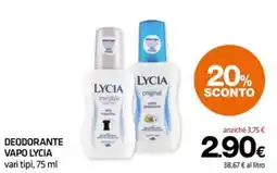 Superconti Deodorante Vapo Lycia offerta