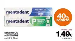 Superconti Dentifricio Mentadent offerta
