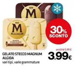 Superconti Gelato stecco Magnum Algida offerta