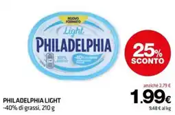 Superconti Philadelphia Light offerta