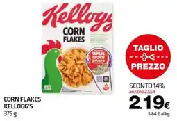 Superconti Corn Flakes Kellogg's offerta
