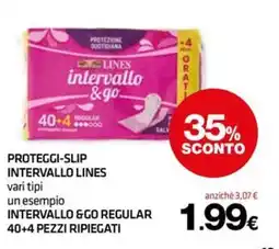 Superconti Proteggi-slip Intervallo Lines offerta