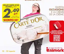Italmark Gelati Carte d'Or offerta