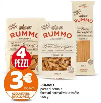Rummo pasta di semola