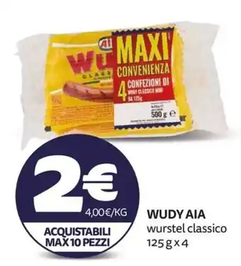 Wudy Aia wurstel classico