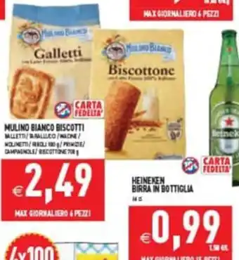 Pim Supermercati Mulino Bianco biscotti offerta