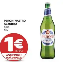 PRO7 Supermercati Peroni Nastro Azzurro birra offerta