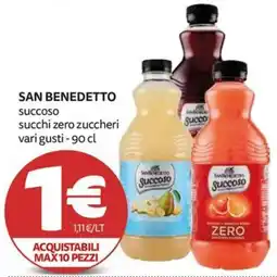 PRO7 Supermercati San Benedetto succoso offerta