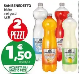 PRO7 Supermercati San Benedetto bibite offerta