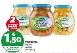 PRO7 Supermercati Valfrutta legumi vari tipi offerta