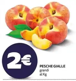 PRO7 Supermercati Pesche gialle grandi offerta