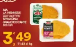 Sisa Aia la vienese ootolette spinacina gran croccante offerta