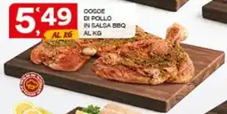 Sisa Oosoe di pollo in salsa BBQ offerta