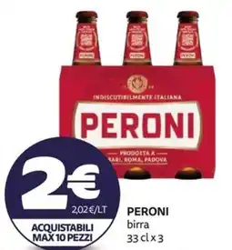 PRO7 Supermercati Peroni birra offerta