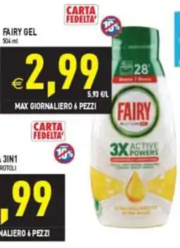 Pim Supermercati Fairy gel offerta
