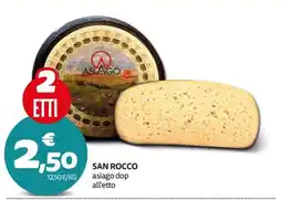 PRO7 Supermercati San Rocco asiago dop offerta