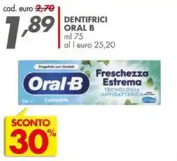 Italmark Dentifrici Oral B Freschezza Estrema offerta