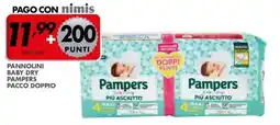 Italmark Pannolini baby dry Pampers offerta