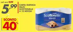 Italmark Carta igienica Maxi Scottonelle offerta