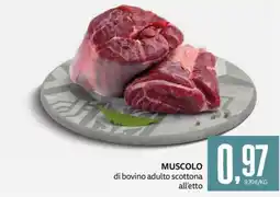 PRO7 Supermercati Muscolo di bovino adulto scottona offerta