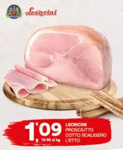 Sisa Leoncini Prosciutto Cotto Scaligero offerta