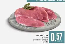 PRO7 Supermercati Prosciutto di suino offerta