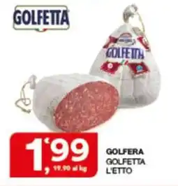 Sisa Golfetta l'etto offerta