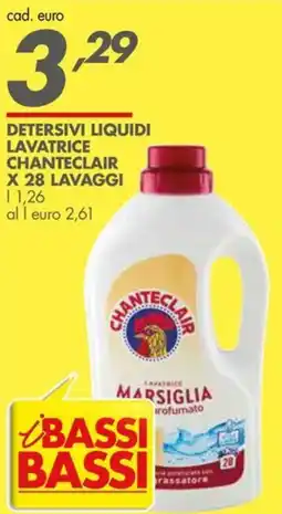 Italmark Detersivo liquido lavatrice Chanteclair Marsiglia profumato offerta