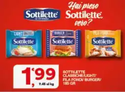 Sisa Sottilette classiche offerta