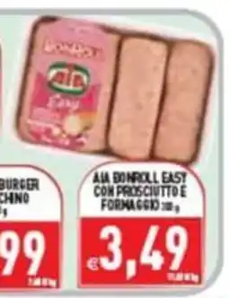 Pim Supermercati Aia Donroll Easy con prosciutto e formaggio offerta
