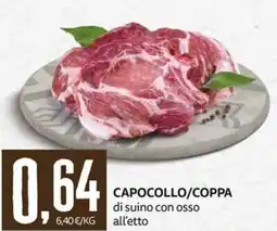 PRO7 Supermercati Capocollo/Coppa di suino con osso offerta