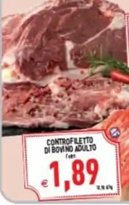 Pim Supermercati Controfiletto di bovino adulto offerta