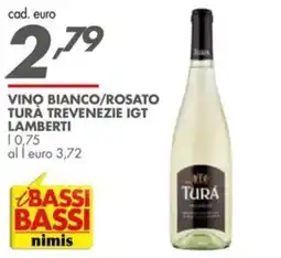 Italmark Vino bianco/rosato Turà Trevenezie IGT Lamberti offerta