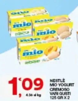 Sisa Nestlé mio yogurt cremoso offerta