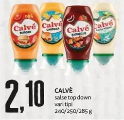PRO7 Supermercati Calvé salse top down offerta