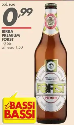Italmark Birra premium Forst offerta
