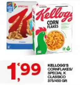 Sisa Kellogg's Cornflakes/Special K Classico offerta