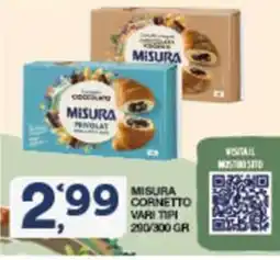 Sisa Misura cornetto offerta
