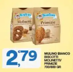Sisa Mulino Bianco biscotti molinetti/primizie offerta
