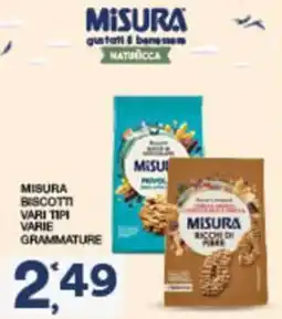Sisa Misura biscotti vari tipi offerta